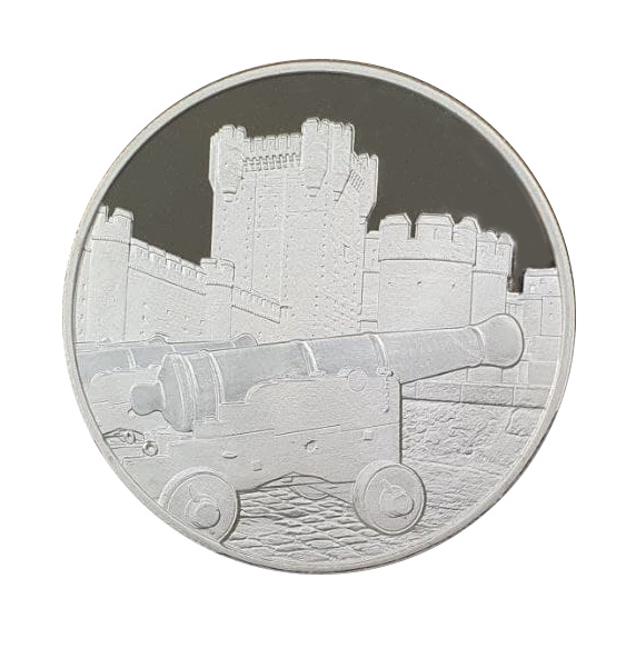 Silver Fortress Coin -  250g